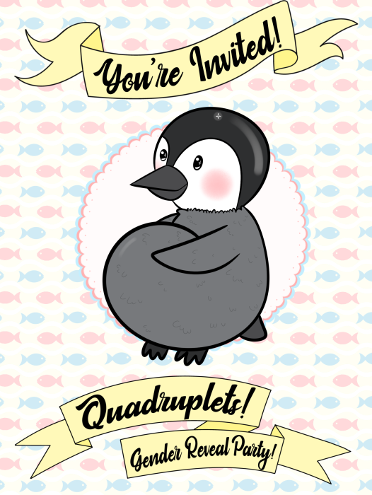 Gender Reveal Invite